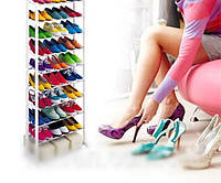 Полку органайзер для взуття Amazing Shoe Rack на 30 пар взуття! Salee