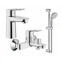 Набор смесителей для ванной S-Size Grohe BauLoop [UA123214S1]