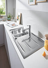 Мийка для кухні із нержавіючої сталі Grohe K400+ (31568SD0), фото 6
