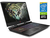 Игровой ноутбук HP Omen 15-dc1040nr / 15.6" (1920x1080) IPS / Intel Core i7-8750H (6 (12) ядра по 2.2 - 4.1