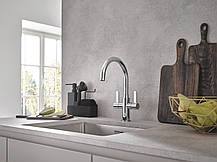 Мийка для кухні із нержавіючої сталі Grohe K700U (31574SD1), фото 5