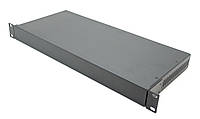 Корпус металлический MiBox Rack 1U, модель MB-1200vS (Ш483(432) Г202 В44) черный