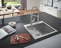 Мийка для кухні із нержавіючої сталі Grohe K800 (31583SD1), фото 5