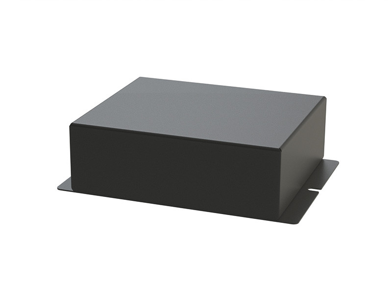 Корпус металлический MiBox с креплением на стену МВ-62 (Ш120 Г110 В40) черный - фото 1 - id-p2121346803