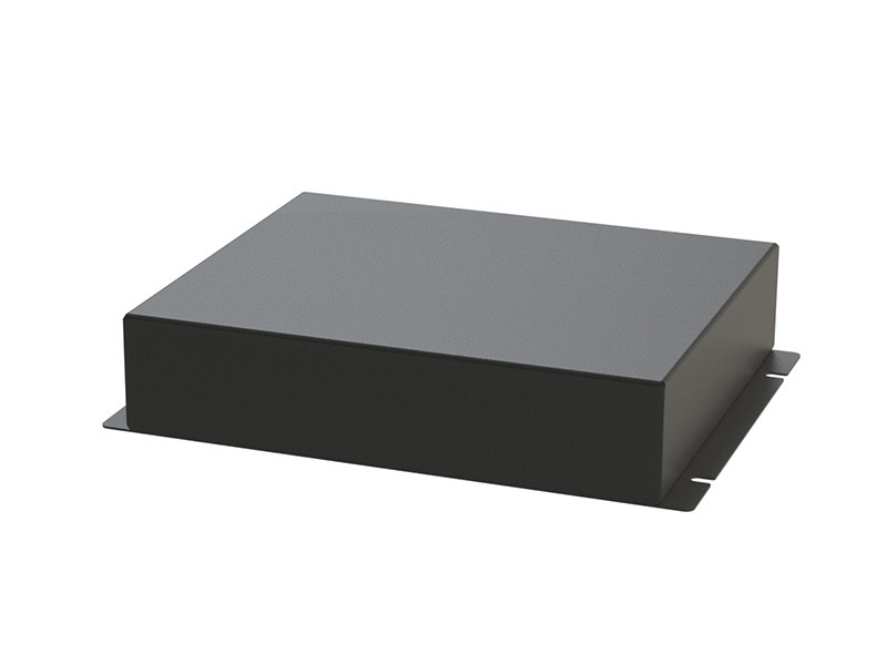 Корпус металлический MiBox с креплением на стену МВ-69 (Ш180 Г150 В40) черный - фото 1 - id-p2121346810