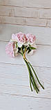 Букет штучних квітів ніжно-рожевий, фото 5