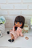 Лялька Блайз Blythe 30 см в одязі шарнірне темне волосся, фото 6