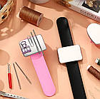 Магнітний браслет для шпильок тримач шпильок силіконовий магнітний браслет рожевий колір