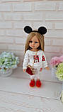 Кукла Карла Paola reina в одежде міні маус mini mouse style, фото 2