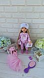 Лялька Карла Paola reina в Лавандовій гамі багато одягу, фото 6