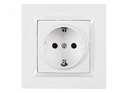 Розетка JAZZ (білий) 9004 ТМ LUXEL
