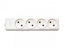 Колодка 4-а AURA 7341 ТМ LUXEL