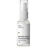Пилинг для лица Sane Mandelic Acid 7% + Tranexamic Acid 1% С миндальной кислотой 30 мл (4820266830434) ТЦ