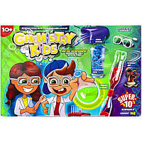 Безопасный образовательный набор для проведения опытов CHEMISTRY KIDS Danko Toys CHK-01-01-04 BB, код: 7678682