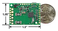 Tic 36v4 - USB 50V / 4A драйвер шагового двигателя - Pololu 3141