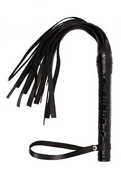 Флогер VIP Leather Flogger, Black