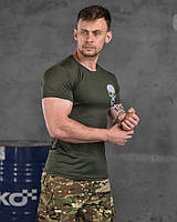 Тактическая потоотводящая футболка одежда для военных, Футболка армейская с принтом весна лето