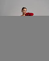 Теплый спортивный костюм Байка с начесом 88979, Красный, L