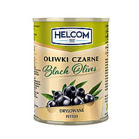 Оливки черные без косточки Helcom 280г Польша