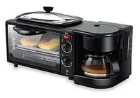 Электропечь с кофеваркой и сковородой 4500 Вт Su Tai ST-301