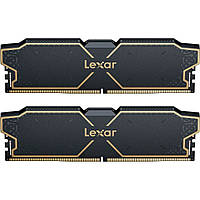 Модуль памяти для компьютера DDR5 32GB (2x16GB) 6000 MHz Thor Black Lexar (LD5U16G60C32LG-RGD)