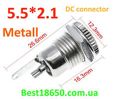 DC connector 5.5*2.1 Female Гніздо