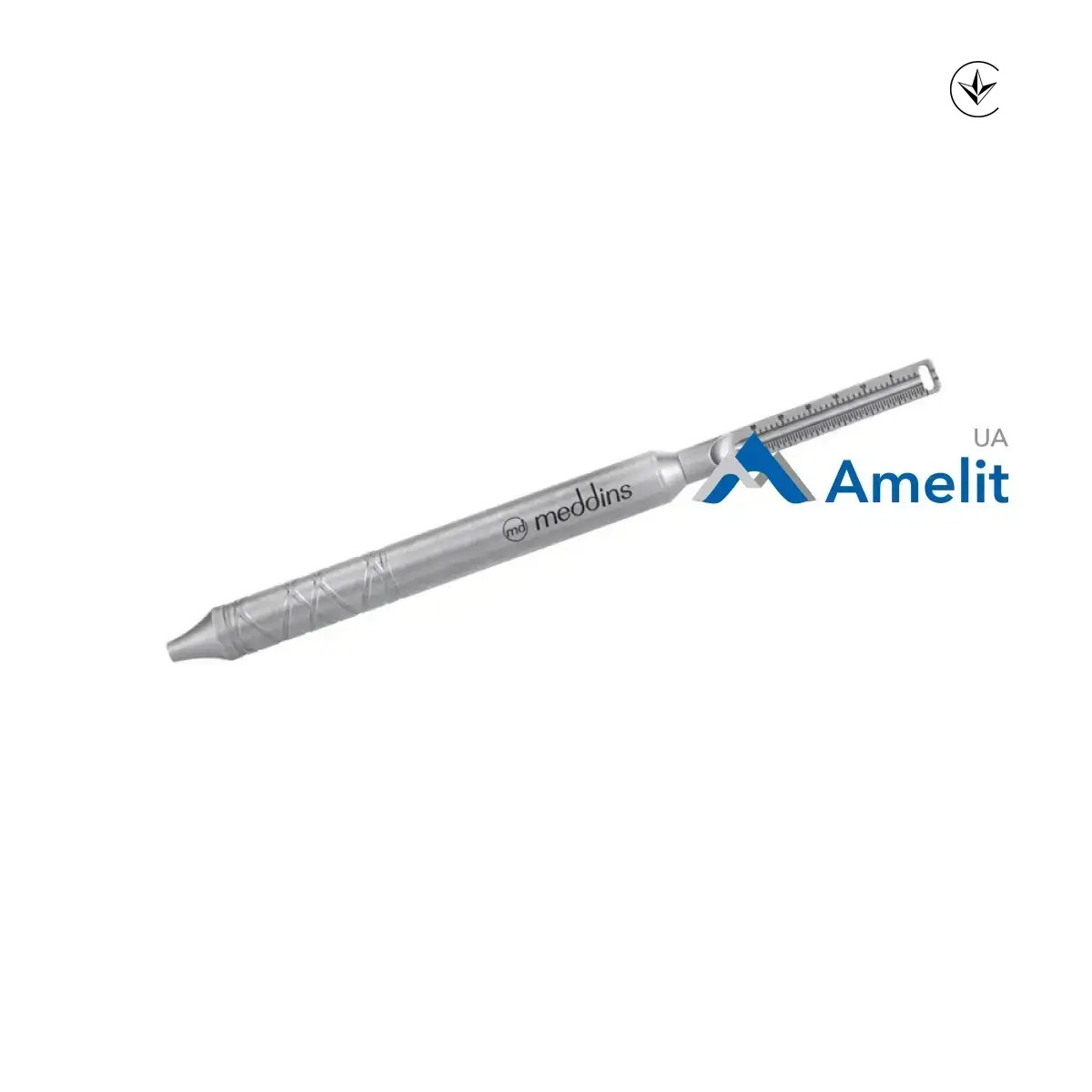 Ручка для дзеркала з ендолінійкою (DDIE-01/01), (Meddins) 1 шт.