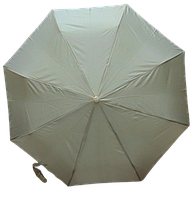 Зонт однотонный полуавтомат антиветер 8 спиц Toprain 2088 бежевый