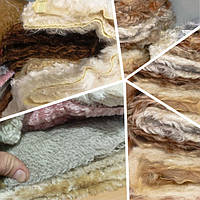 Тедді хутро. Альпака, мохер, віскоза, плюш