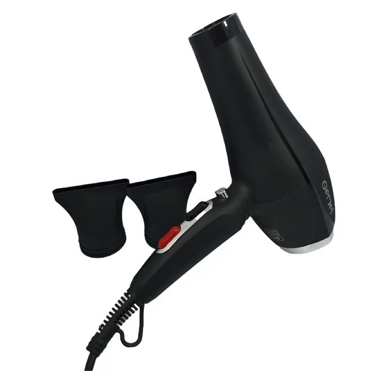 Фен для волосся професійний Gemei Gm-1787 2000 Вт (2 насадки), фото 1