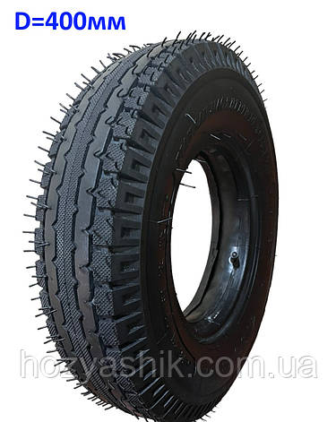 Покришка з камерою 4.00-8 посилена (8PR) Max Load 600kg, фото 1