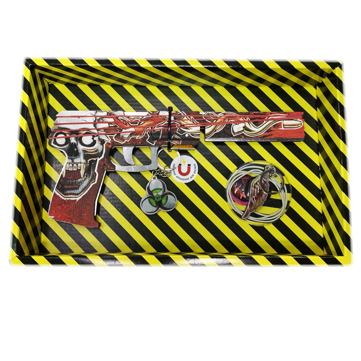 Гумкостріл "USP KILL CONFIRMED" із STANDOFF 2, дерев'яний іграшковий пістолет, фото 1