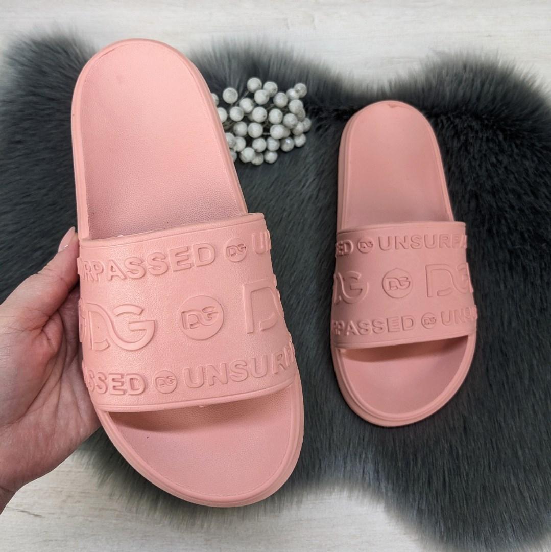 Шльопанці жіночі сланці пінкові рожеві Даго Стиль 4400, фото 1