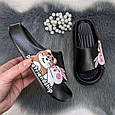Шльопанці дитячі сланці пінка чорні "Друзі" 5313, фото 3