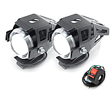 Протитуманні фари для мотоцикла лампа фари для мопеда led мото оптика, фото 3