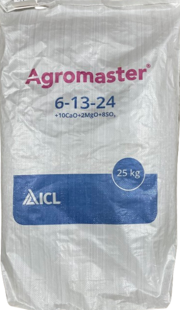 Добриво Агромастер 6-13-24 + 10CaO + 2MgO + 8SO3 25кг, фото 1