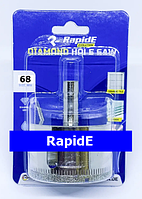 Коронка по плитке и стеклу 68 мм RAPIDE DIAMOND HOLE SAW