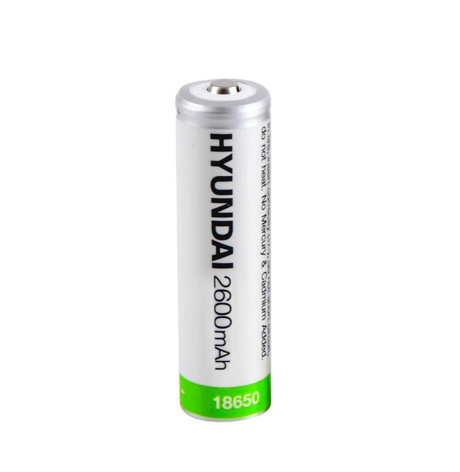 Акумулятор HYUNDAI 18650 Li-ion 2600mAh (Sharp Top)