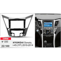 Перехідна рамка серії Carav 22-140 для Hyundai Sonata (YF) 2010-14 9 дюймів