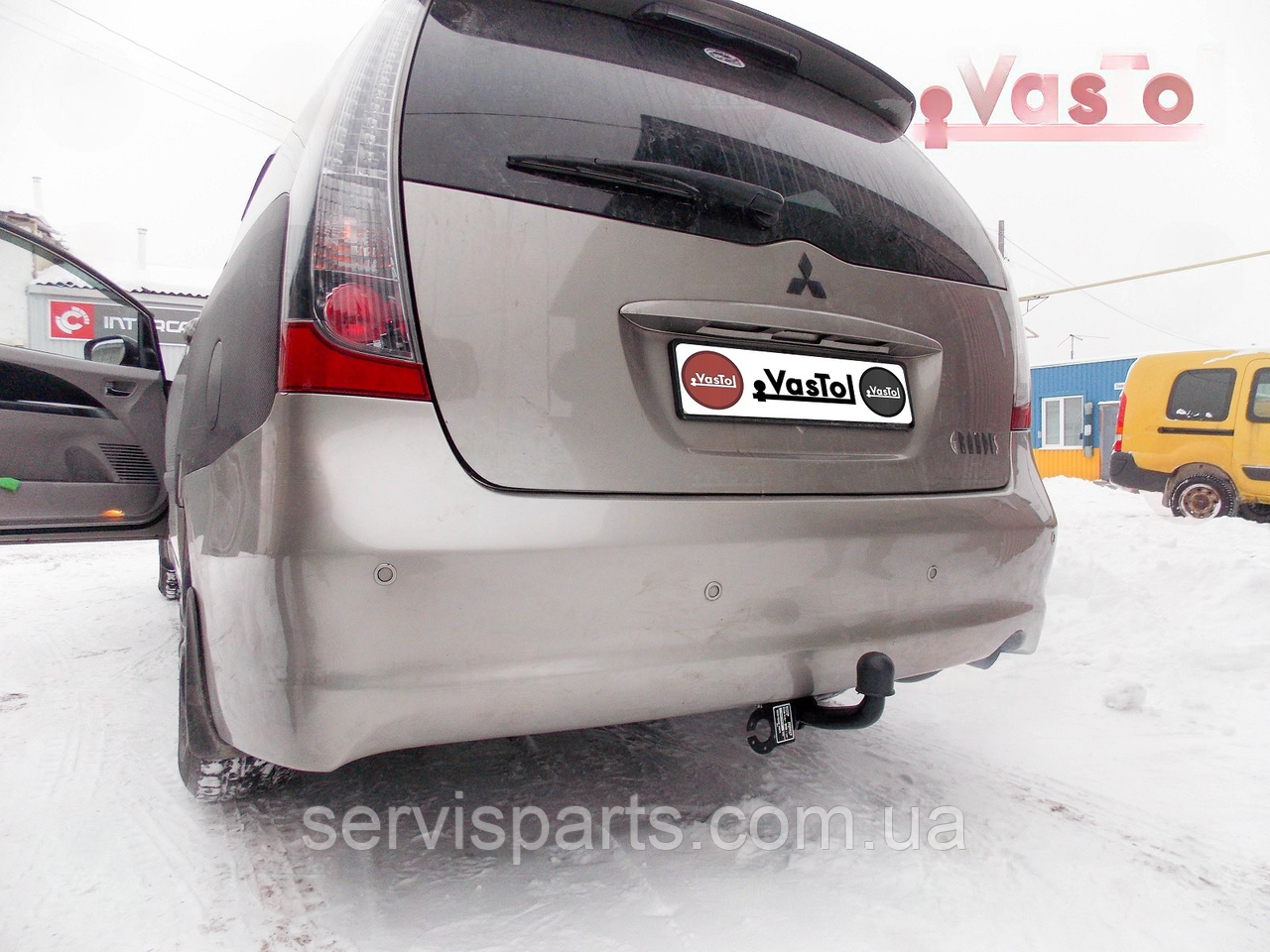 Съемный фаркоп на Mitsubishi Grandis 2004-2011 (Митсубиси Грандис) - фото 9 - id-p15317073