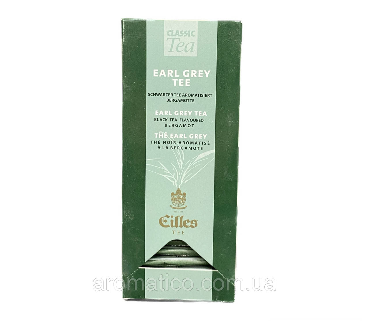 Чай "Eilles" Ерл Грей в пакетиках, 25*1,5 г
