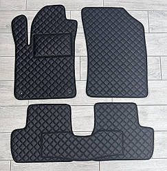 Килимки в салон Екошкіра для Citroen C3/ DS3 2009-2017 / Сітроен Ц3 ДС3