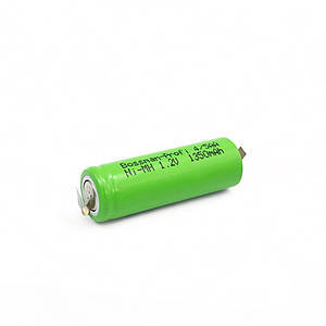 Промисловий Ni-Mh акумулятор 4/5 AA Bossman 1350mAh (1.2v) з контактами (1шт.)