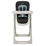 Стільчик для годування MoMi Gojo Black, фото 6