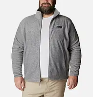 Чоловіча флісова куртка Columbia   на блискавці 3X/світло-сірий /Men's Castle Dale™ Fleece Jacket Розпродаж