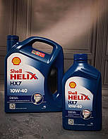 Моторна олива Shell Helix HX7 Diesel 10W-40 4 л.