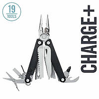 Мультитул Leatherman Charge + Plus Silver (19в1, 100мм, 235г, чохол, біти)