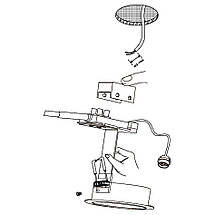 Точковий вбудований LED світильник 3х4.6Вт алюміній матовий алюмінієвий 10х11.5 см, фото 5