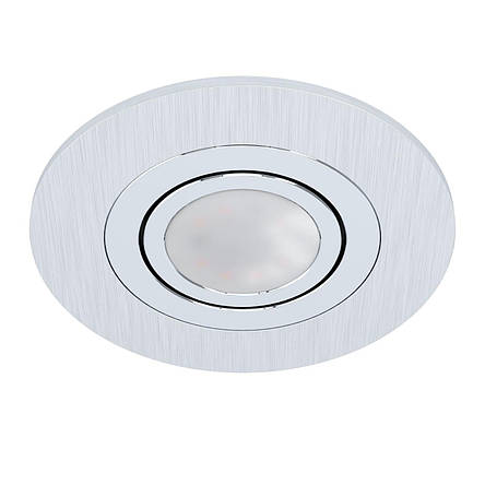 Точковий вбудований LED світильник 5Вт алюміній матовий алюмінієвий 10х7.9 см, фото 1