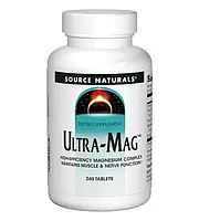 Source Naturals, Магний, Ultra-Mag, 240 таблеток